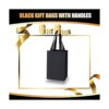 YACEYACE Bolsas de regalo negras con asas 10 bolsas de