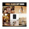 YACEYACE Bolsas de regalo negras con asas 10 bolsas de