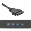 Xiwai USB 3.0 HUB 4 puertos Panel frontal a placa base_5