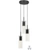 XiNBEi Lighting Lámpara colgante moderna de 3 luces en