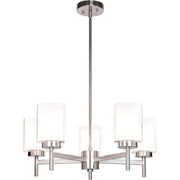 XiNBEi Lighting Candelabros lámpara de araña moderna de 5_1