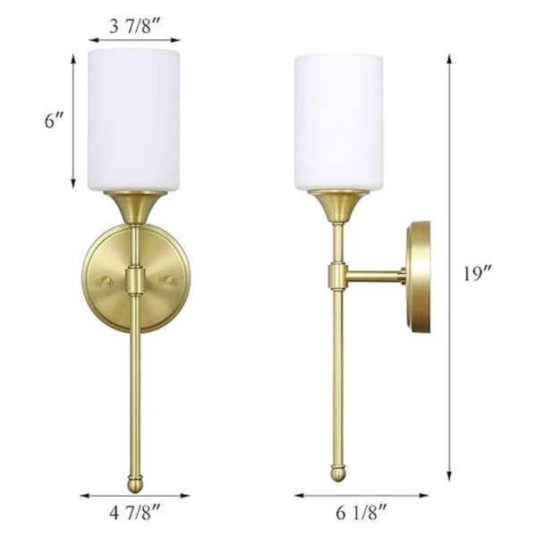 XiNBEi Lighting Aplique de pared lámpara de tocador de_2