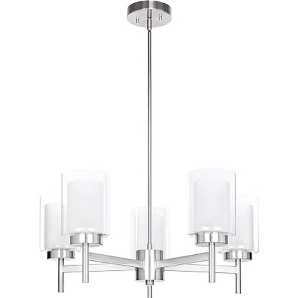 XiNBEi Lighting Candelabros lámpara de araña moderna de 5_3