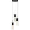 XiNBEi Lighting Lámpara colgante moderna de 3 luces en