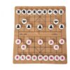 Xiangqi Juego de mesa de ajedrez chino portátil tablero_4