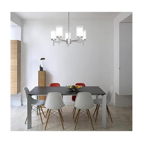 XiNBEi Lighting Candelabros lámpara de araña moderna de 5_2