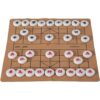 Xiangqi Juego de mesa de ajedrez chino portátil tablero_3