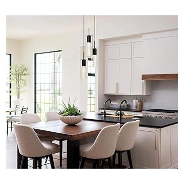 XiNBEi Lighting Lámpara colgante moderna de 3 luces en