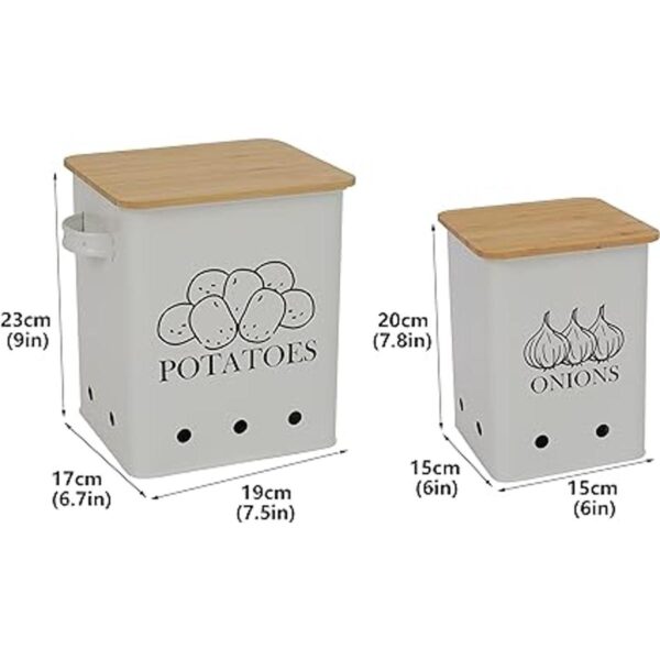 Xbopetda Cubo de almacenamiento de cebolla de papas juego_6