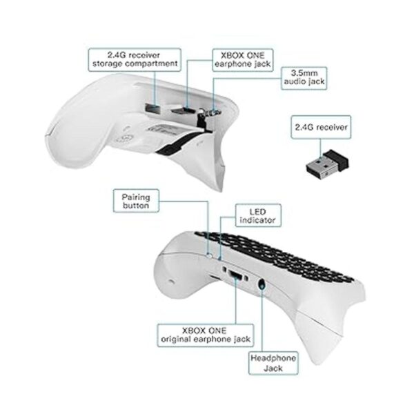 Xbox One Chatpad Mini teclado inalámbrico para