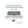 Xbox One Chatpad Mini teclado inalámbrico para