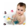 XYWQ Paquete de 100 juguetes de baño de pato de goma para_5