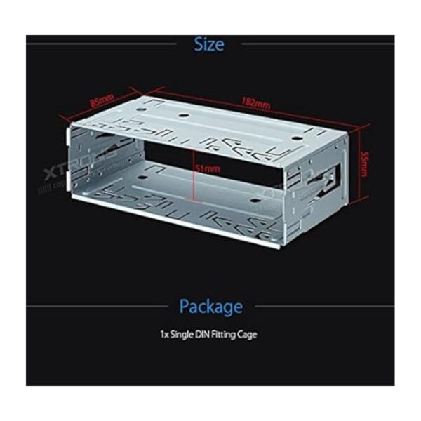 XTRONS individual Universal 1 DIN Radio estéreo llave de_2