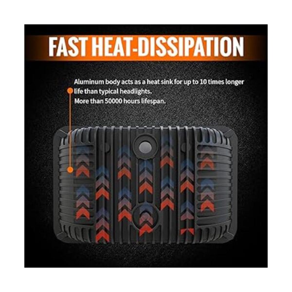 XPCTD 4 faros delanteros LED de 4 x 6 pulgadas 60 W_6