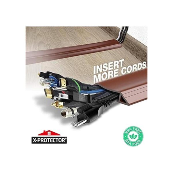 XProtector Funda para cable de suelo de 5 pies protector_2