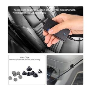 XOOL Ventilador eléctrico de auto para el asiento trasero_6