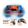XMWRC Automóvil de control remoto de metal 4WD a escala_6