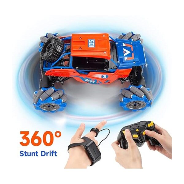 XMWRC Automóvil de control remoto de metal 4WD a escala_6