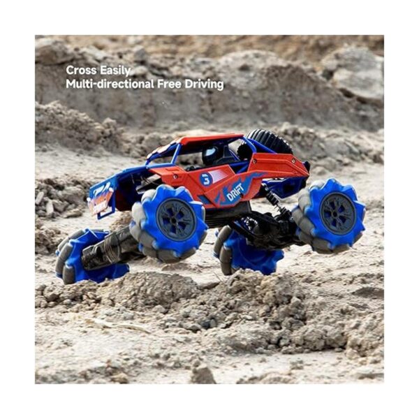 XMWRC Automóvil de control remoto de metal 4WD a escala_2