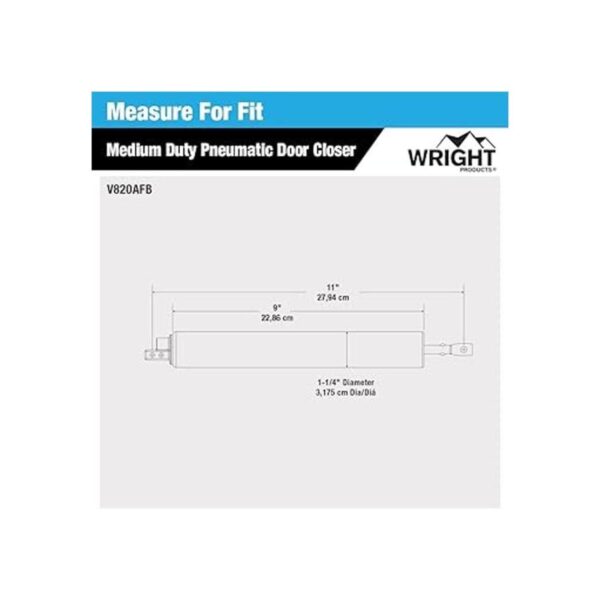 Wright Products V820AFB Medium Duty Florida. Cierre_3