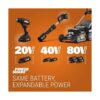 Worx WA3732 cargador de 3 a 5 horas para baterías de iones_3