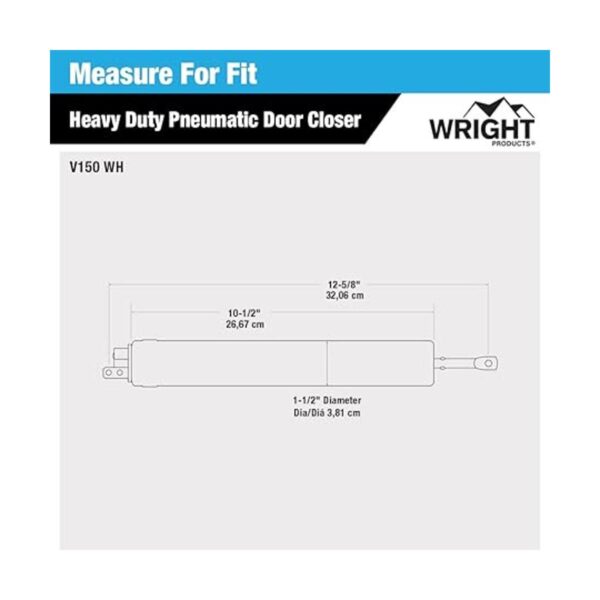 Wright Products Brazo neumático de alta resistencia para_3