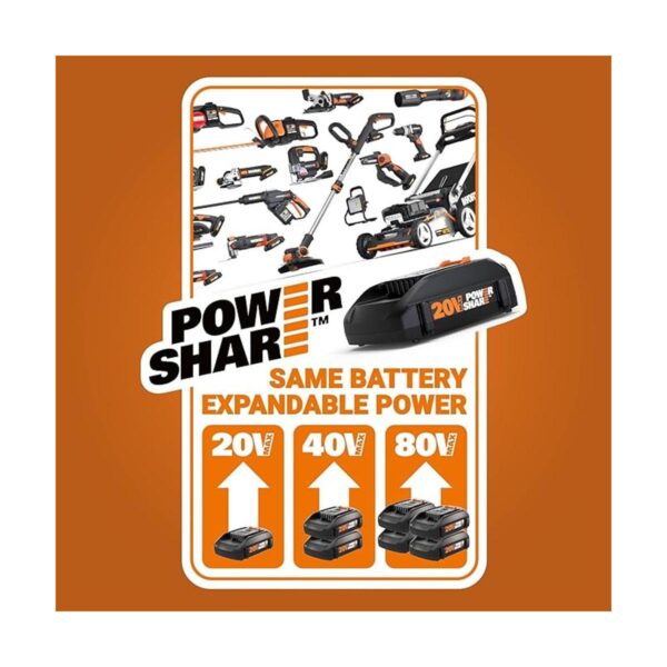 Worx WA3732 cargador de 3 a 5 horas para baterías de iones_2