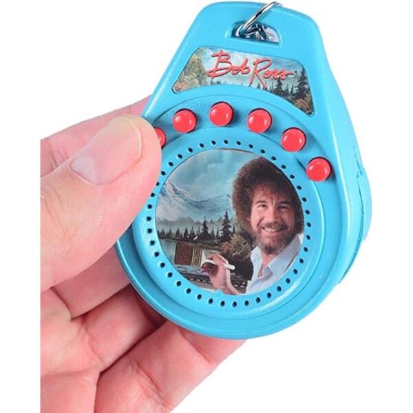 Worlds Coolest Llavero parlante Bob Ross_3