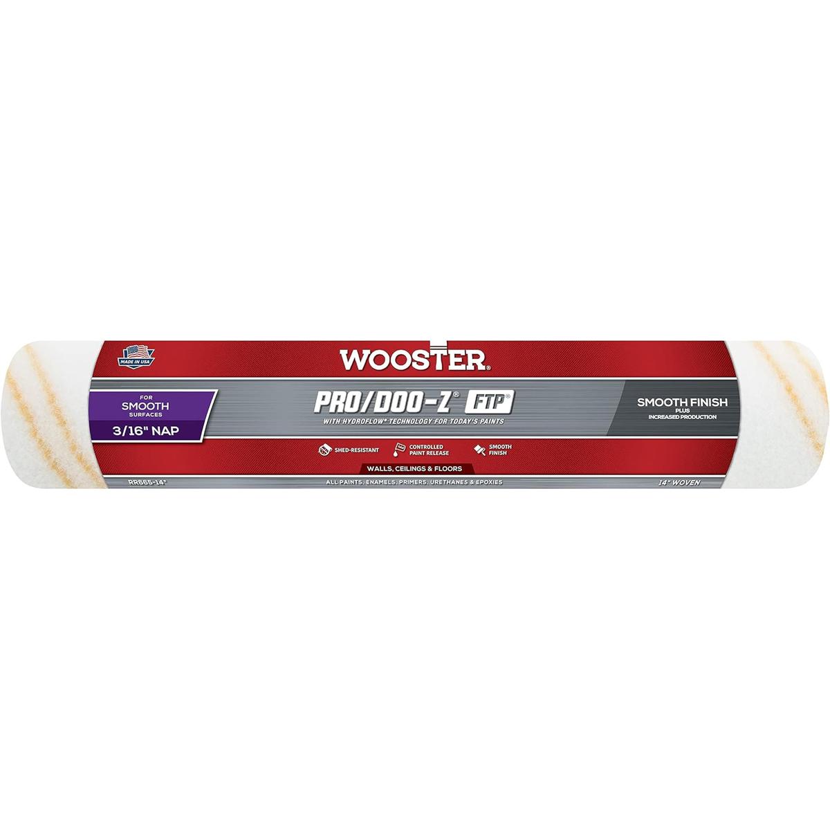 Wooster Brush rr665 9 inch Pro Doo Z FTP Roller Cover