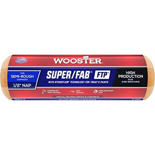 Wooster Brush RR9249 pulgadas Super Fab FTP cubierta de_1