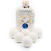 Wool Dryer Balls by Friendsheep 6 Pack XL Organic Premium_1