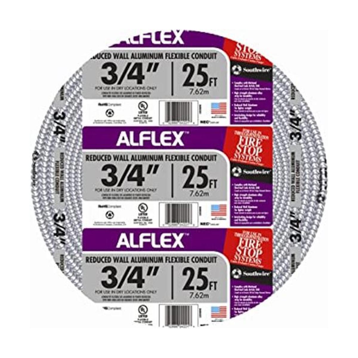Woods 55082321 Conducto de metal flexible de aluminio