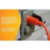 Woods 0268 163 SJTW Cable de extensión de uso general