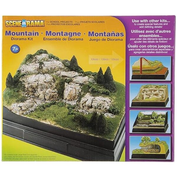 Woodland Scenics Kit de diorama montaña_1