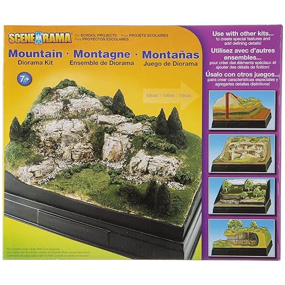 Woodland Scenics Kit de diorama montaña
