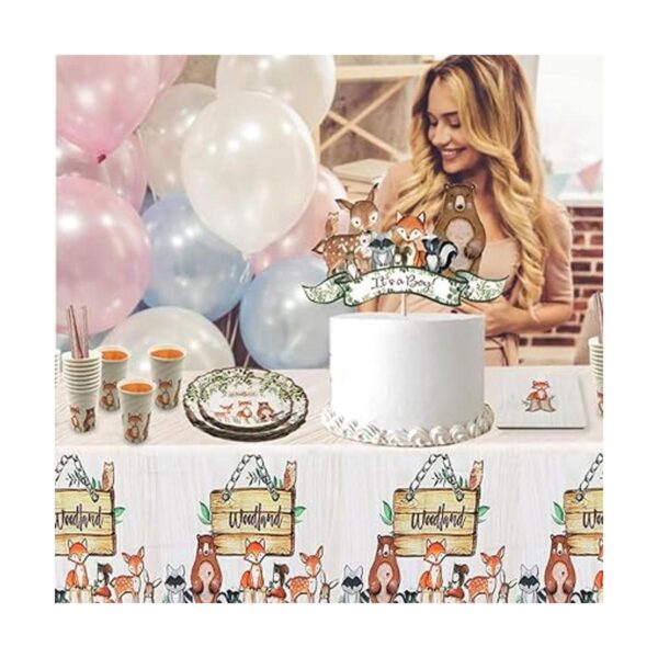 Woodland Creatures Suministros de fiesta para baby