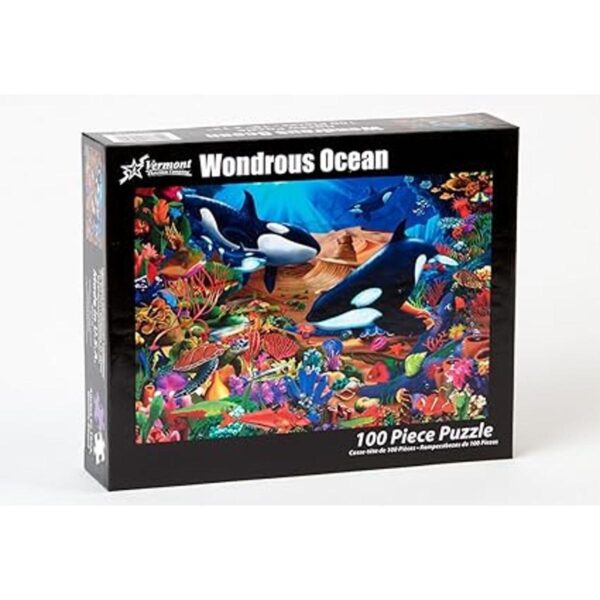 Wondrous Océano Kid s Puzzle 100 piezas_2
