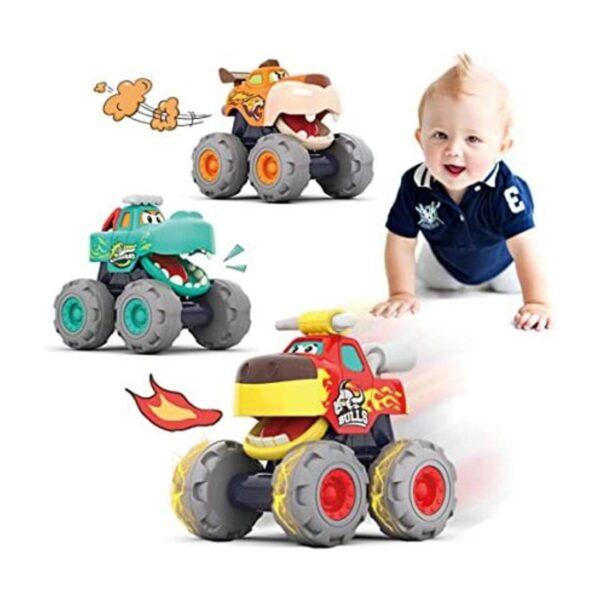 Woby Juguetes de coche Monster Truck para bebés de 12 a 18_1