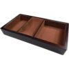 Woltar Bandeja de madera para valet con 3 compartimentos_3