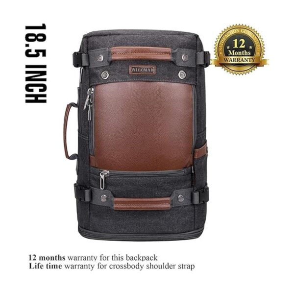 Witzman Mochila de viaje para hombre estilo vintage de_2