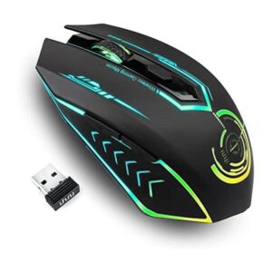 Wireless USB Gaming Mouse recargables uhuru 5 botones 7_1