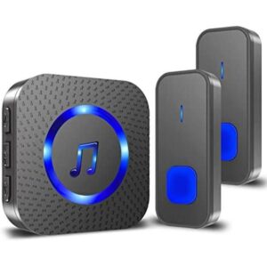 Wireless Doorbell Waterproof Door Bell Battery Operated_1