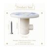 WishLotus 4 soportes mezcladores de pie con cinta adhesiva_2