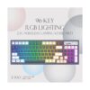 Wireless Gaming Keyboard RGB Backlit Rechargeable 2000mAh_4