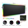 Wireless Gaming Keyboard and Mouse Combo3 in 1 Rainbow_4