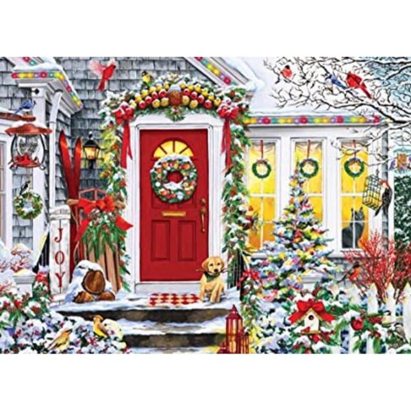Winter Welcome Jigsaw Puzzle 1000 piezas_1