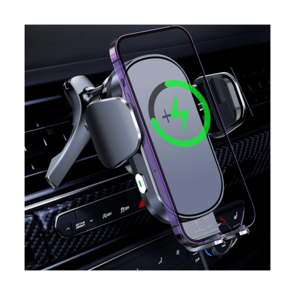 Wireless Car Charger Lekente 15W Qi Fast Charging Car_1