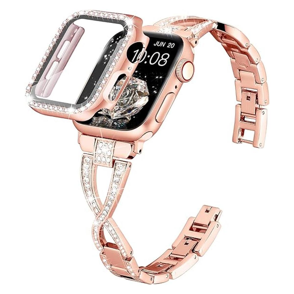 Wipalor Compatible con Apple Watch Band de 1.73 pulgadas