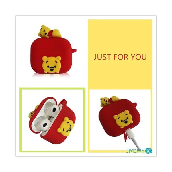 Winnie The Pooh Funda de dibujos animados para Apple
