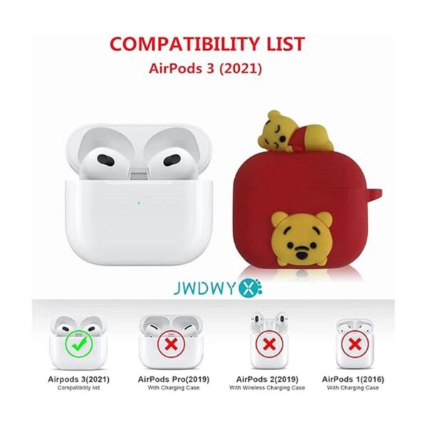 Winnie The Pooh Funda de dibujos animados para Apple